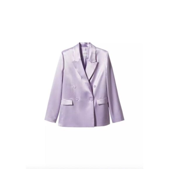 Mango Lavender Blazer - Picture 10 of 14